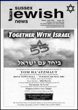 May 2003 - Sussex Jewish News