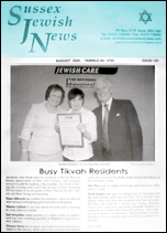 August 2005 - Sussex Jewish News